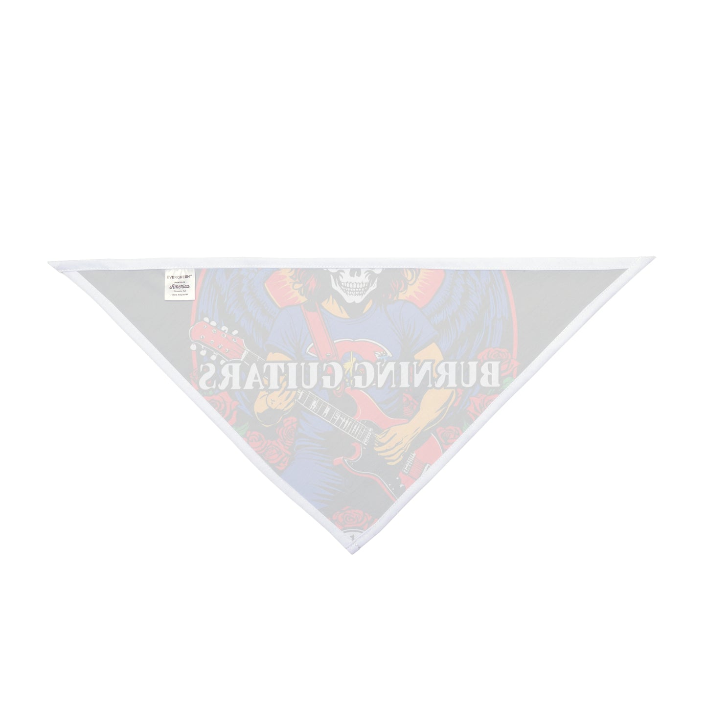 Burning Guitars Rockstar Pet Bandana