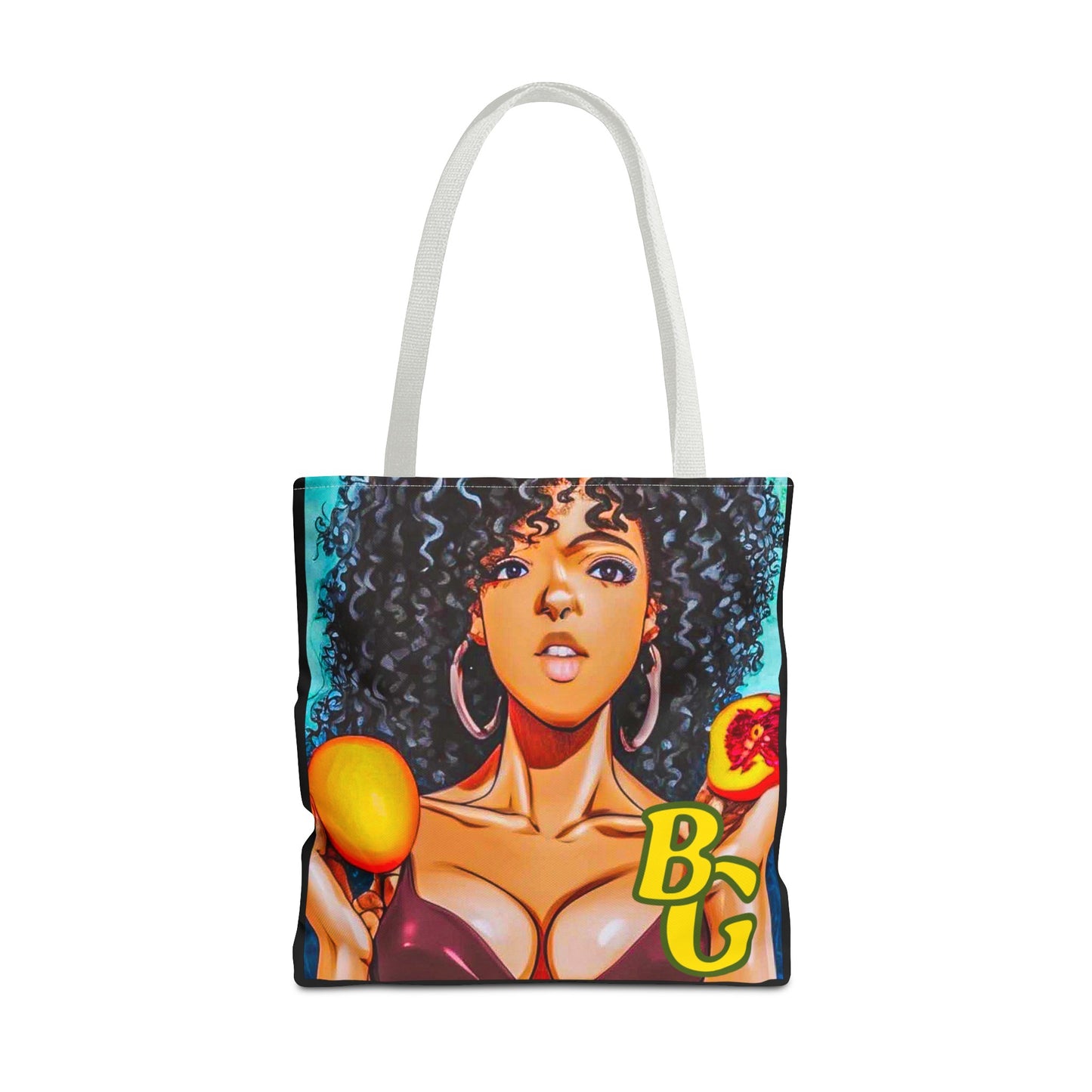 Burning Guitars Peaches Tote Bag