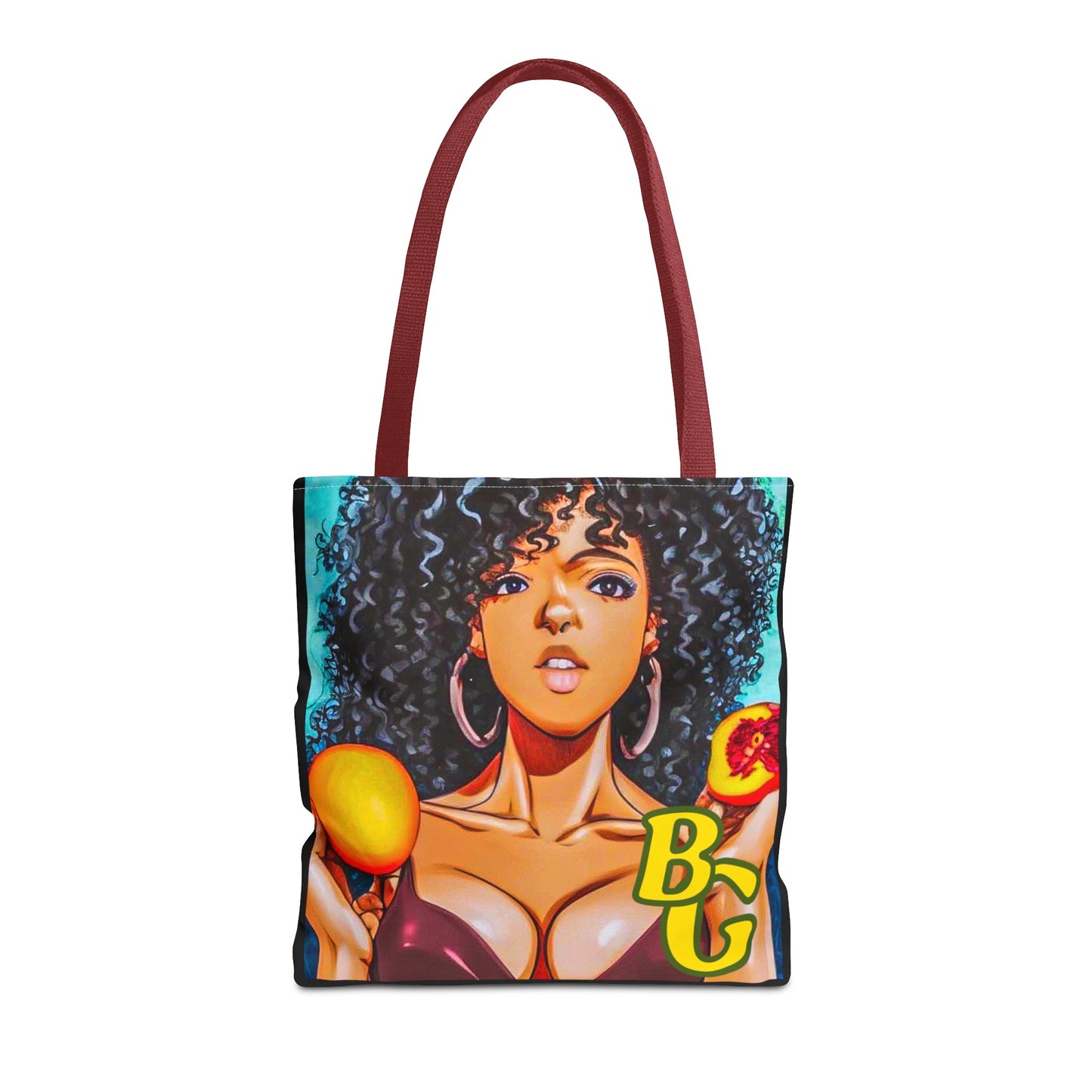Burning Guitars Peaches Tote Bag
