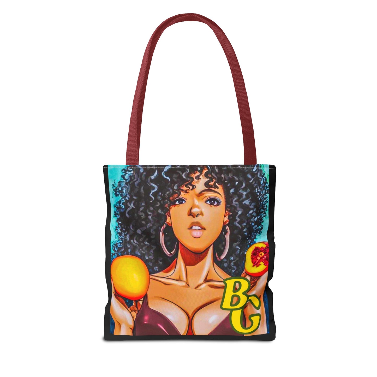 Burning Guitars Peaches Tote Bag