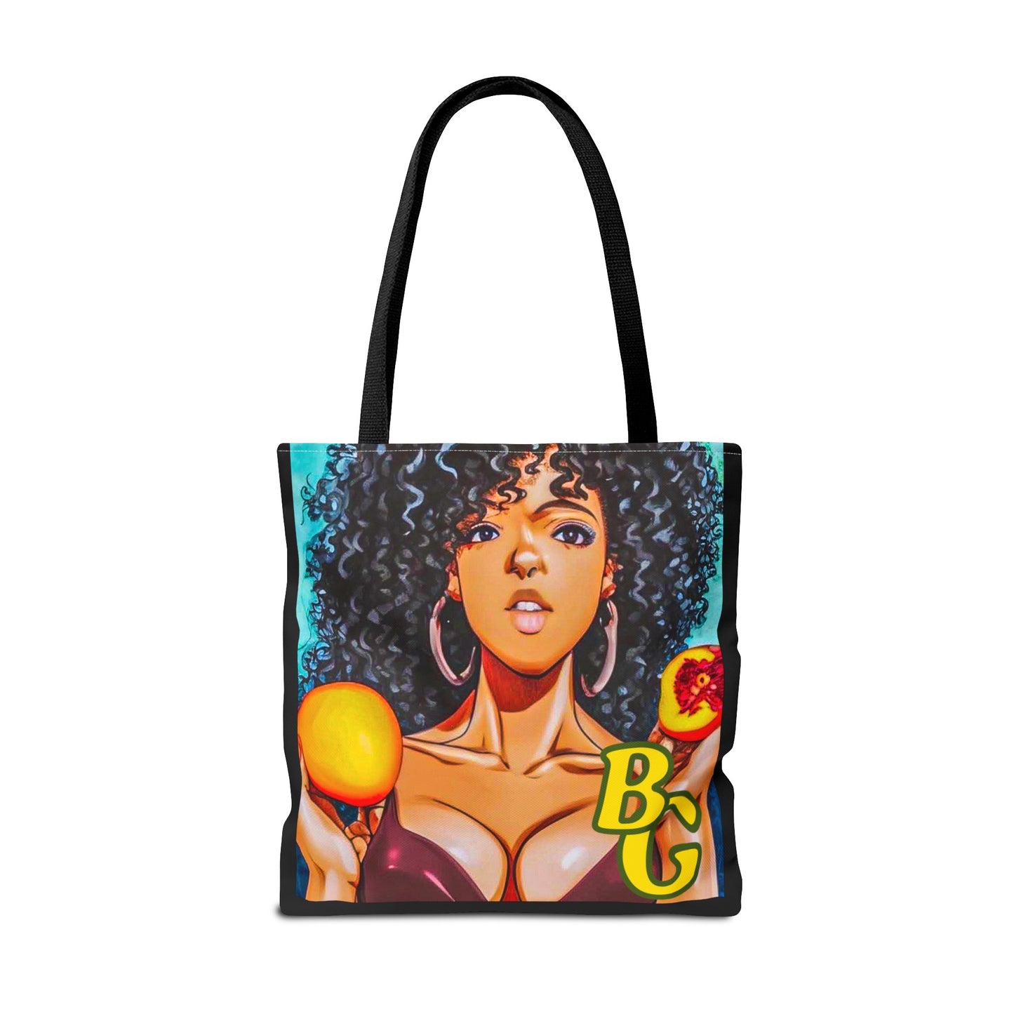 Burning Guitars Peaches Tote Bag