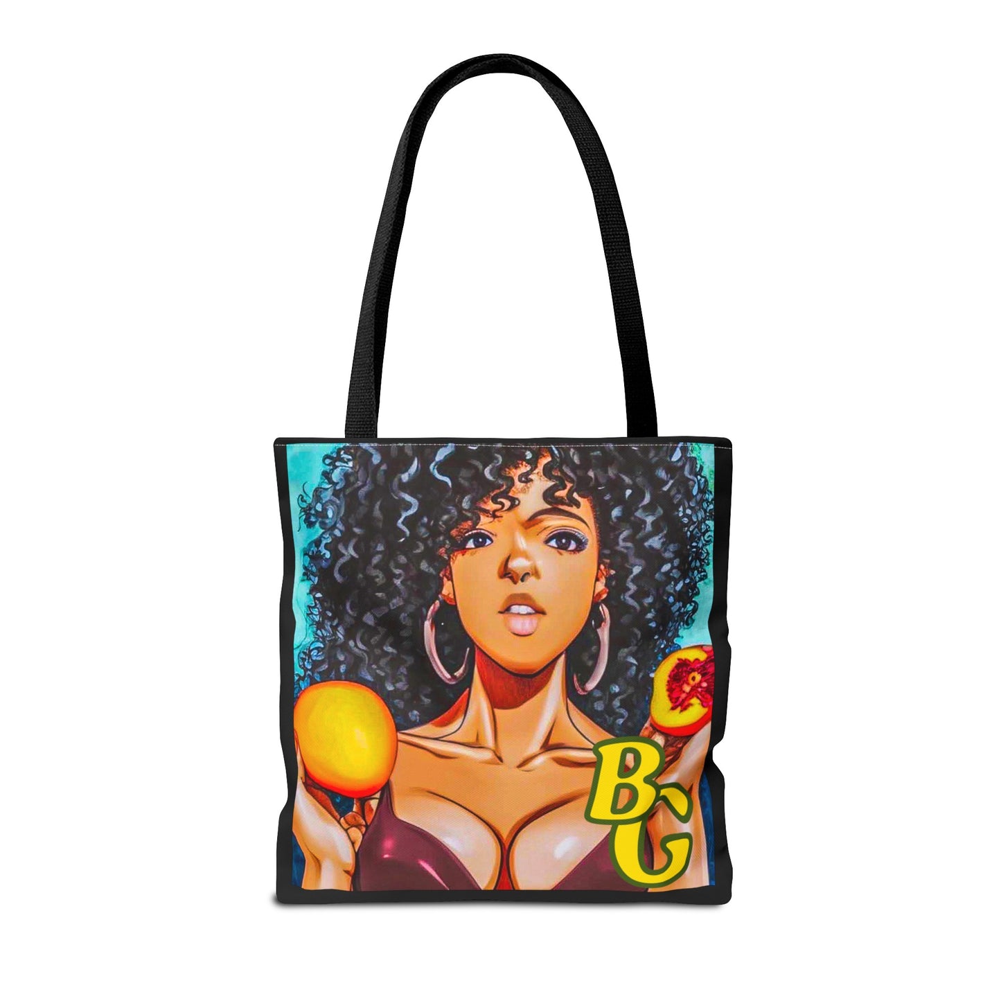 Burning Guitars Peaches Tote Bag
