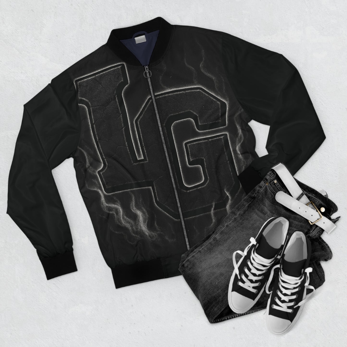 Luxy Gang Elizabeth E-Town Men's Bomber Jacket (AOP)