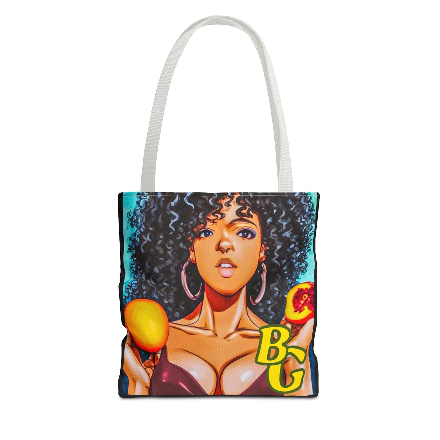 Burning Guitars Peaches Tote Bag