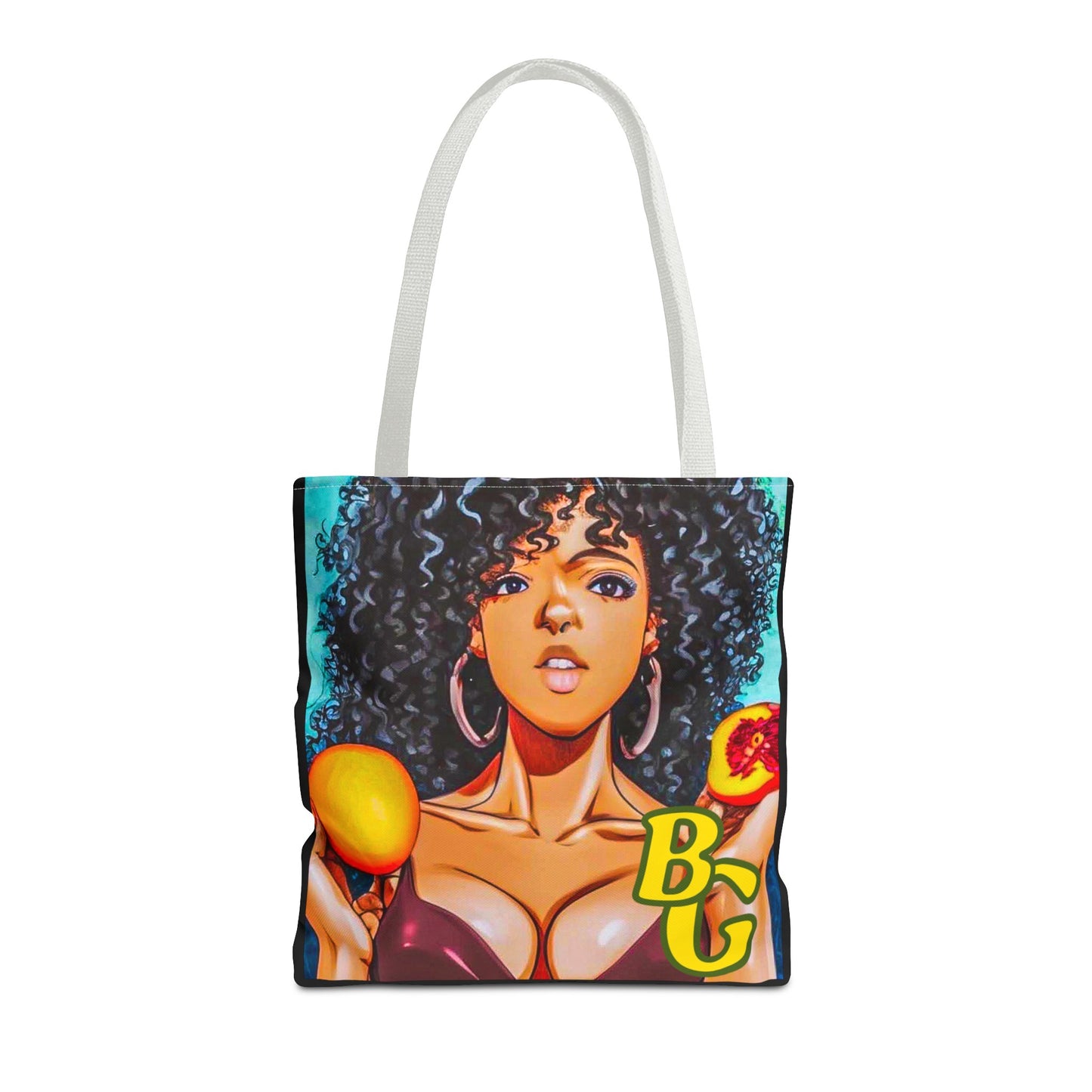Burning Guitars Peaches Tote Bag