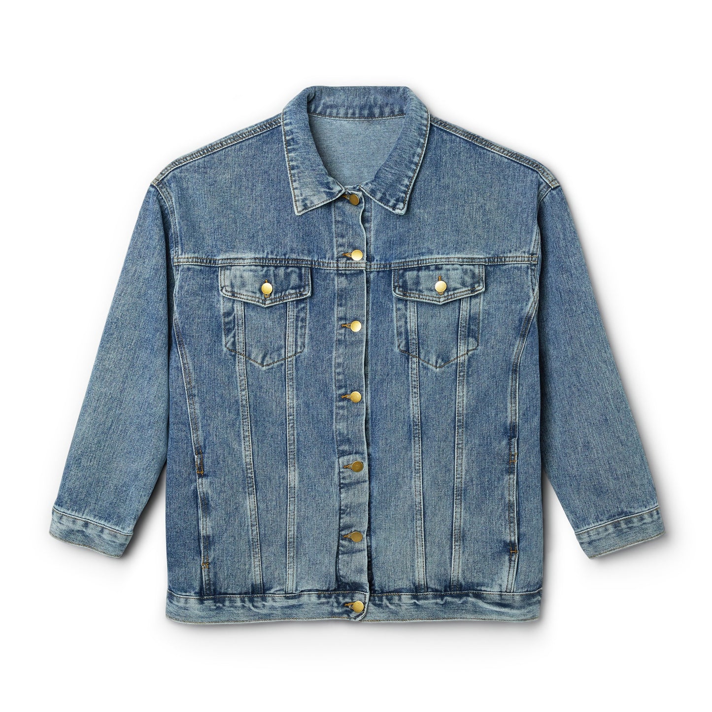BG Fashion Week Runway Women's Denim Jacket by Burning Guitars