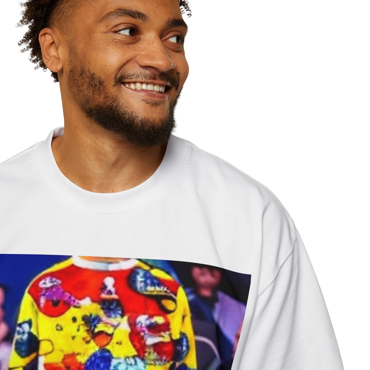Fashion Week Men's Heavy Oversized Tee by Burning Guitars