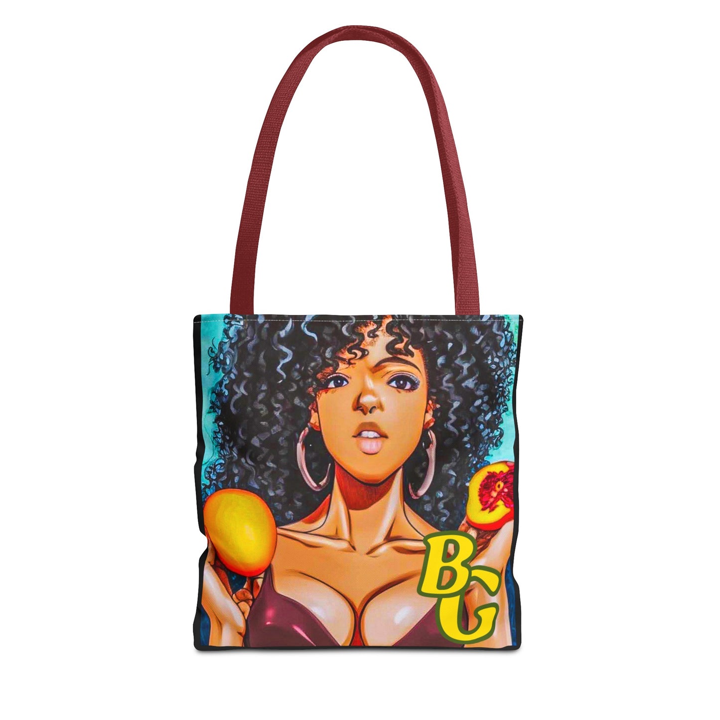 Burning Guitars Peaches Tote Bag