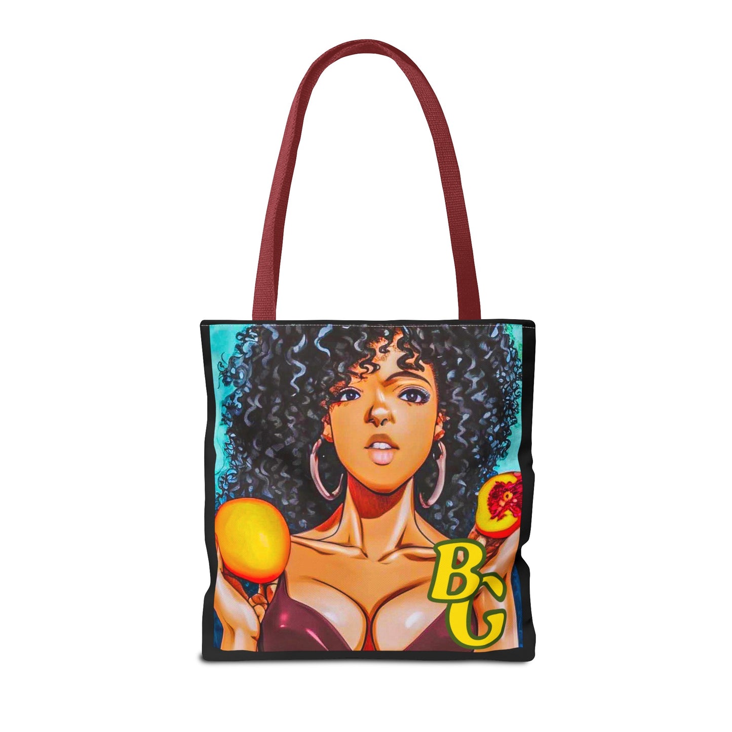 Burning Guitars Peaches Tote Bag