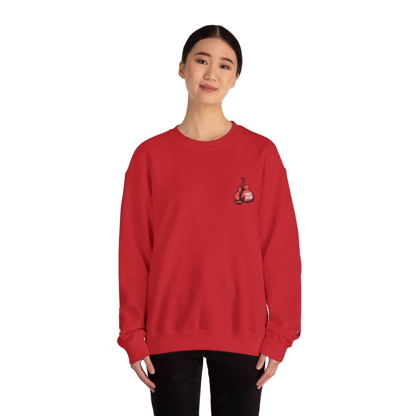 Fight Scan Ai Unisex Heavy Blend™ Crewneck Sweatshirt