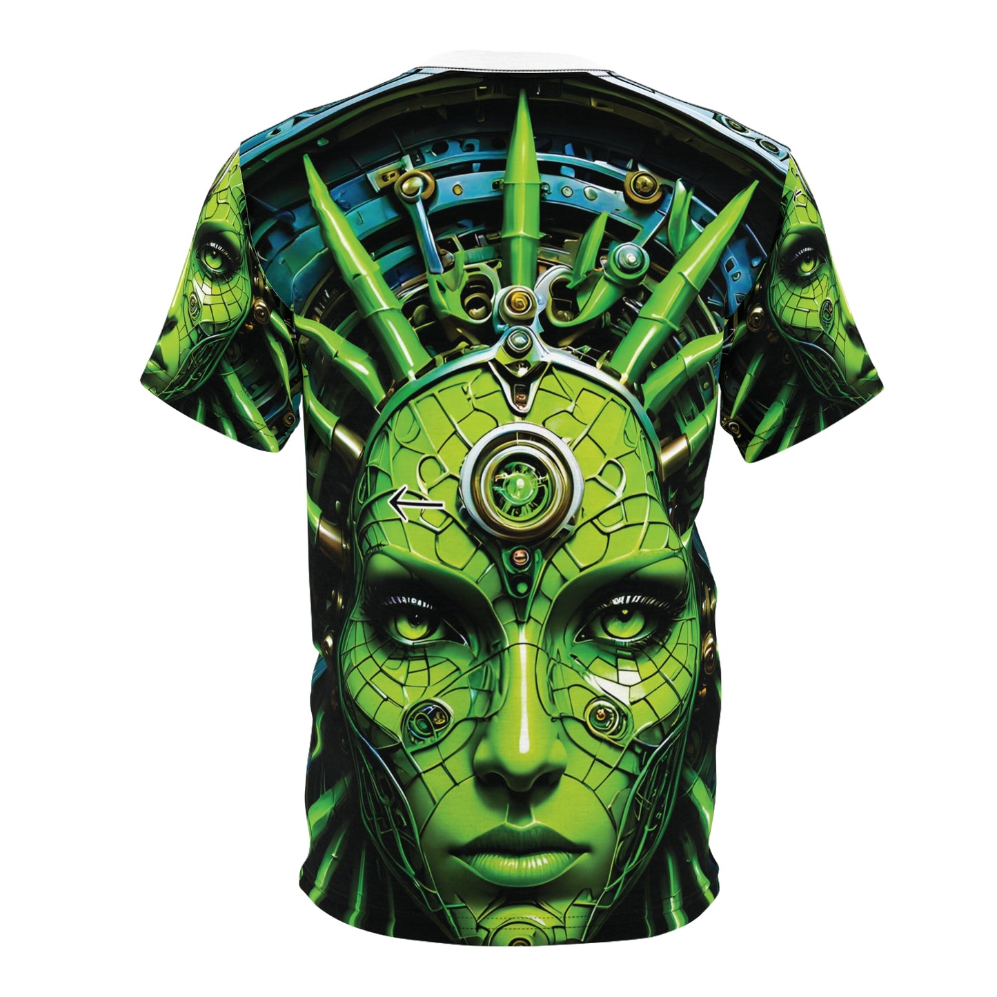 BG Necessities Neon Face Unisex Cut & Sew Tee by Burning Guitars
