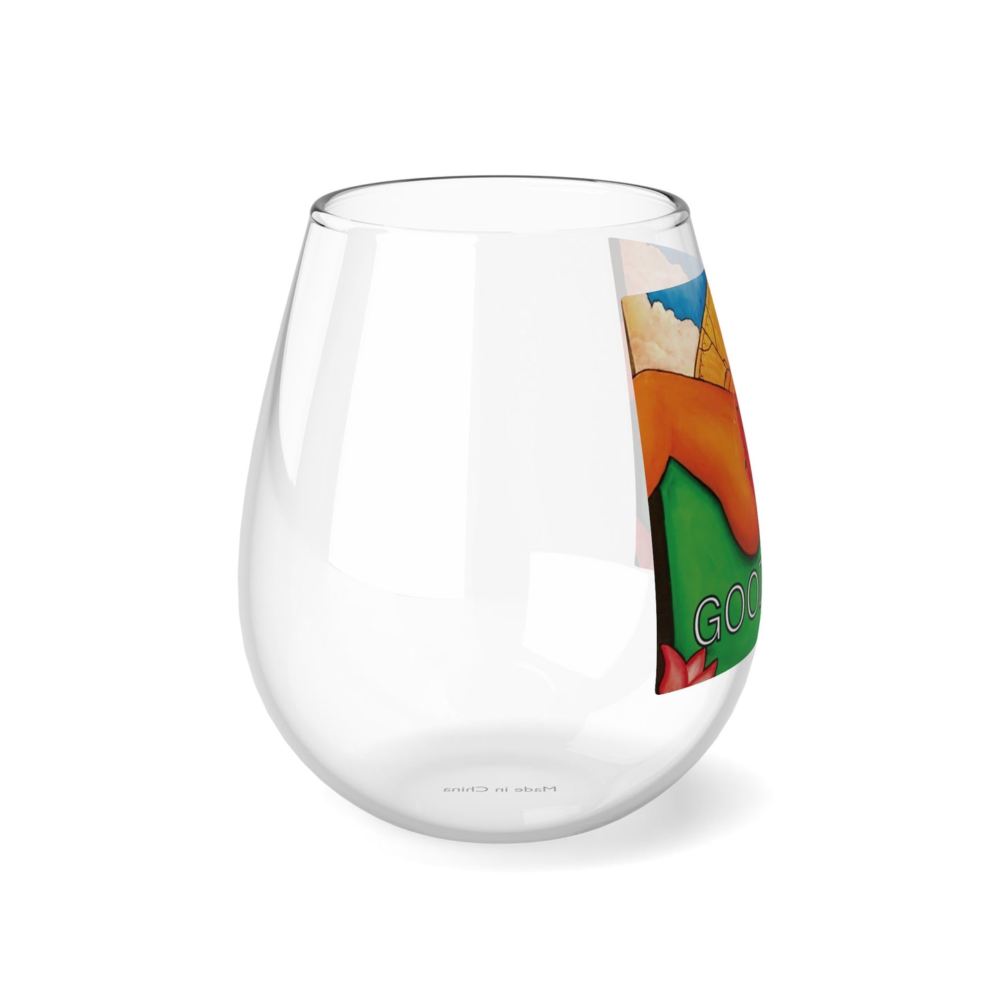 Good Cucci-Stemless Wine Glass, 11.75oz