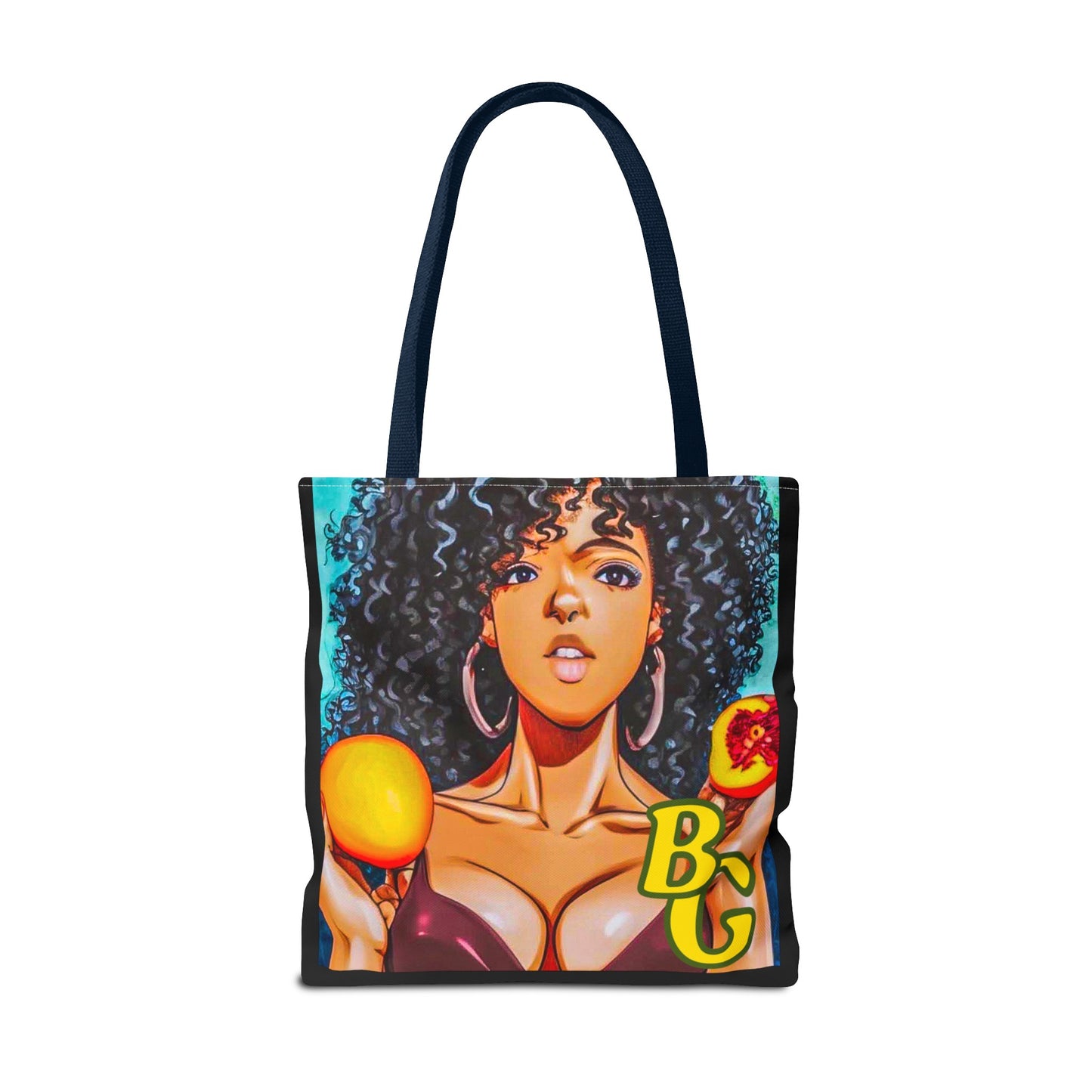 Burning Guitars Peaches Tote Bag
