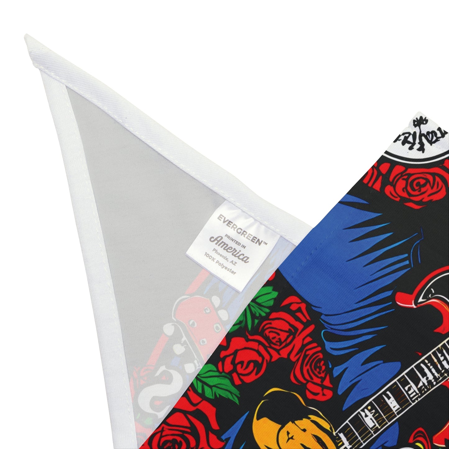 Burning Guitars Rockstar Pet Bandana