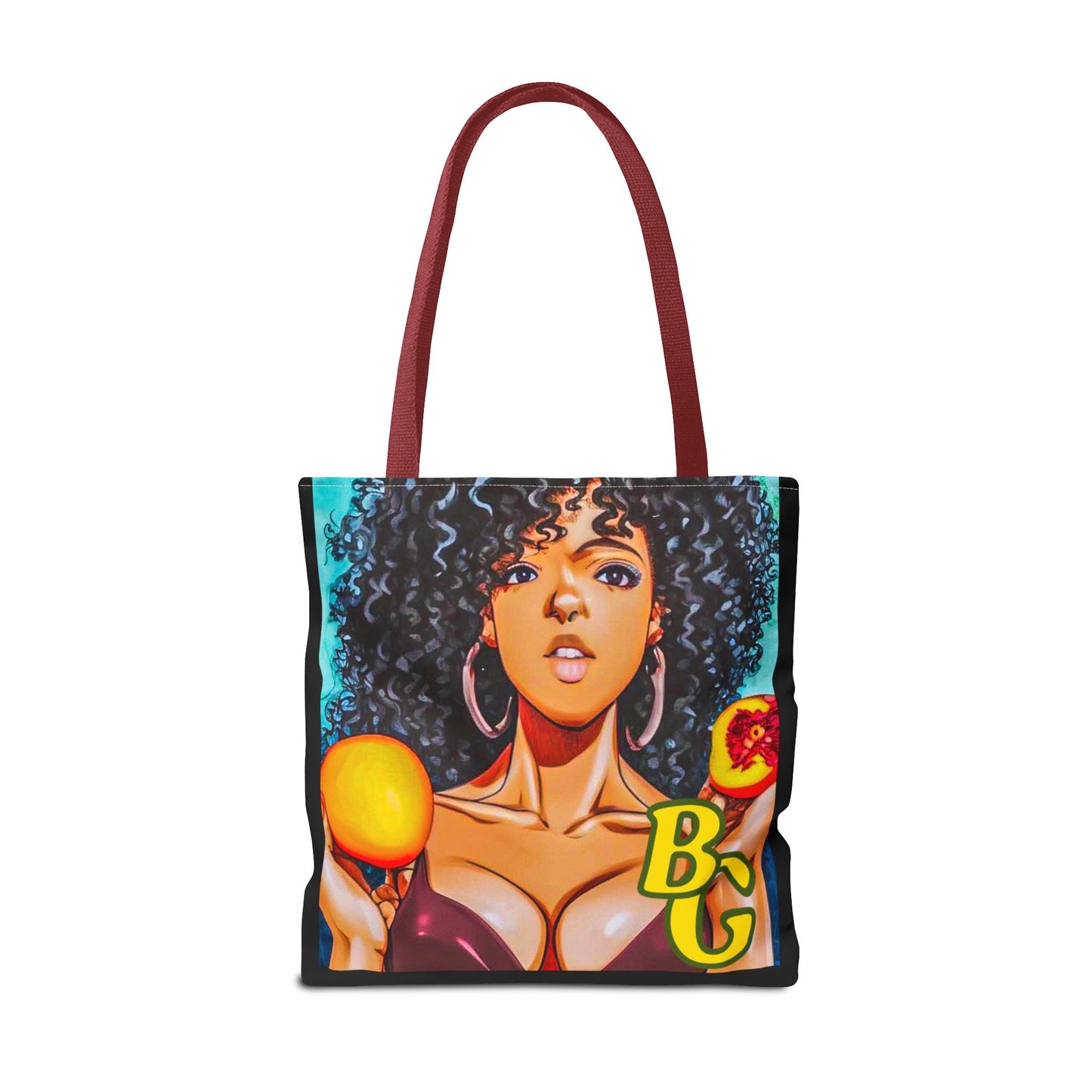 Burning Guitars Peaches Tote Bag