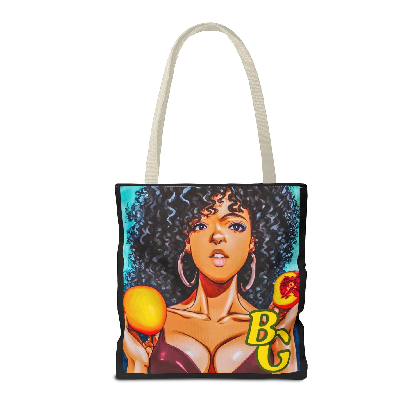 Burning Guitars Peaches Tote Bag