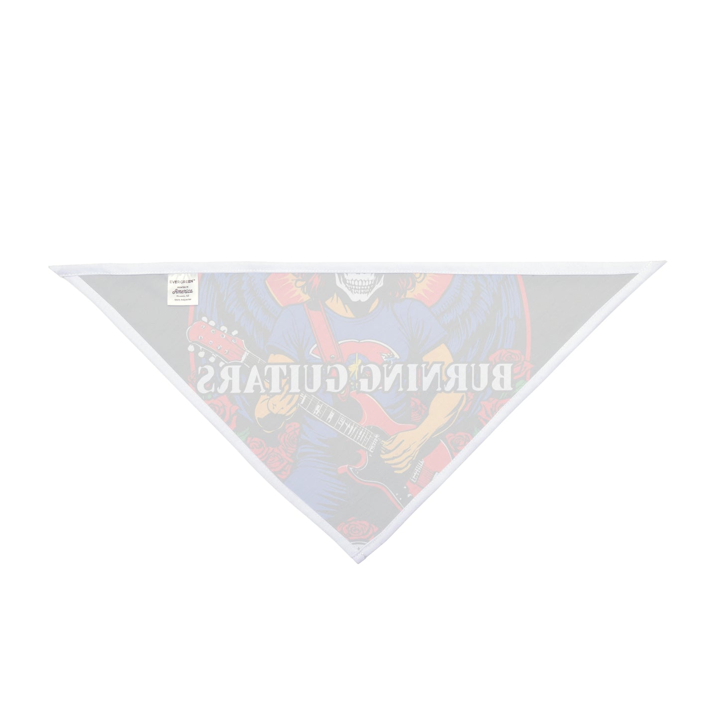 Burning Guitars Rockstar Pet Bandana