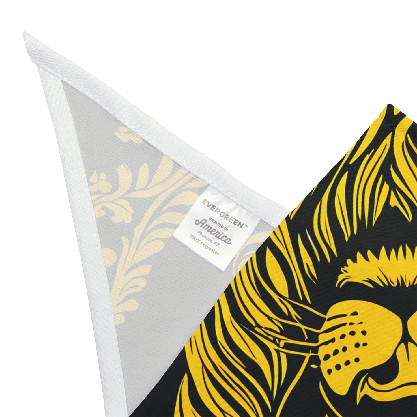 BG Necessities Lion Head Pet Bandana by Burning Guitars