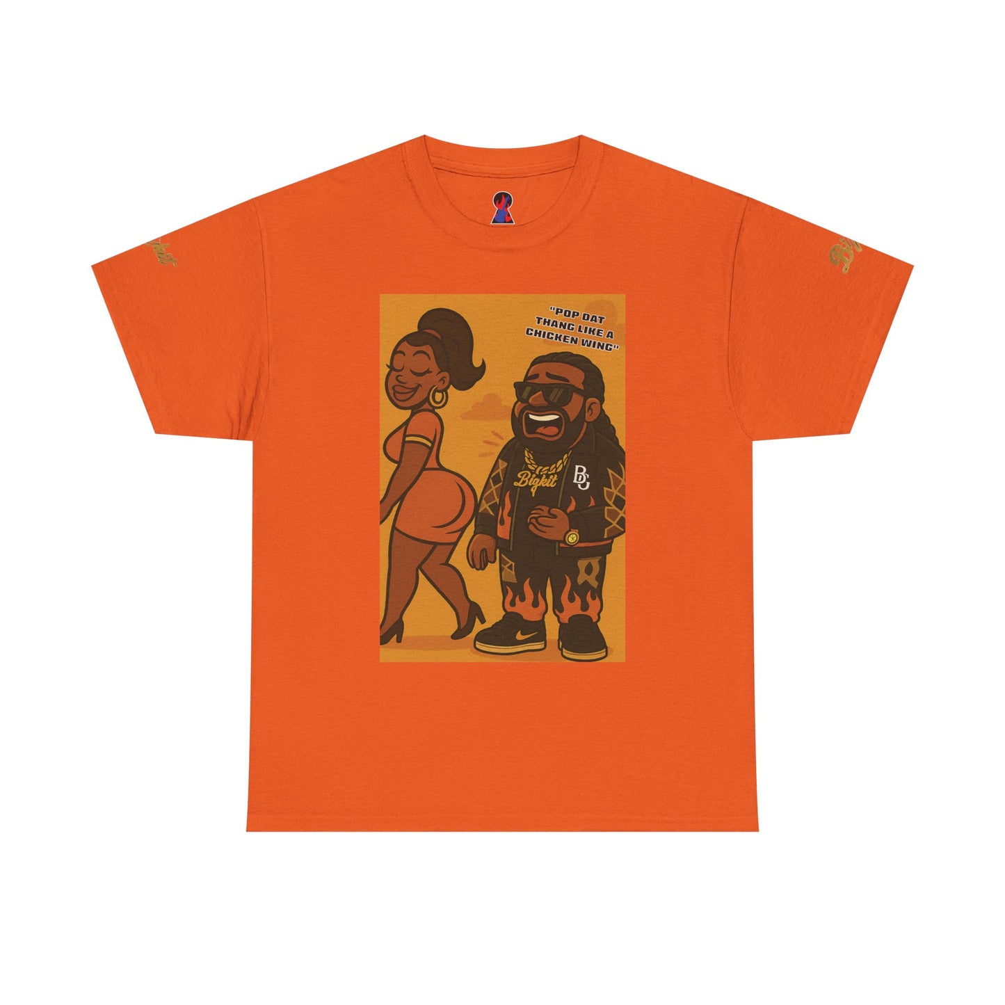 Meme/Parody Unisex Tee - BizkitBNB Limited Edition DTG Printed Cotton Shirt with Peter Griffin, The Chicken, Brian, Rick n Morty Design