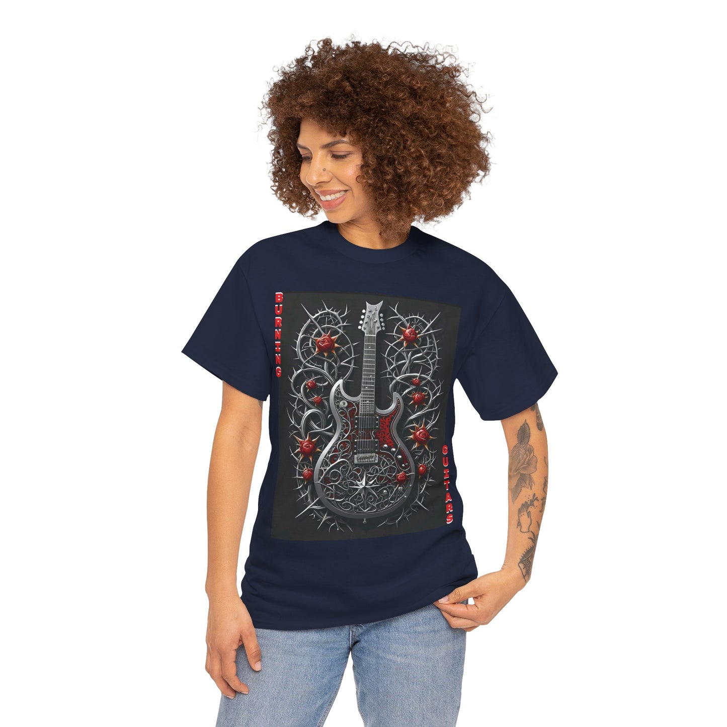 Thorn Guitars Unisex Heavy Cotton Tee by Burning Guitars