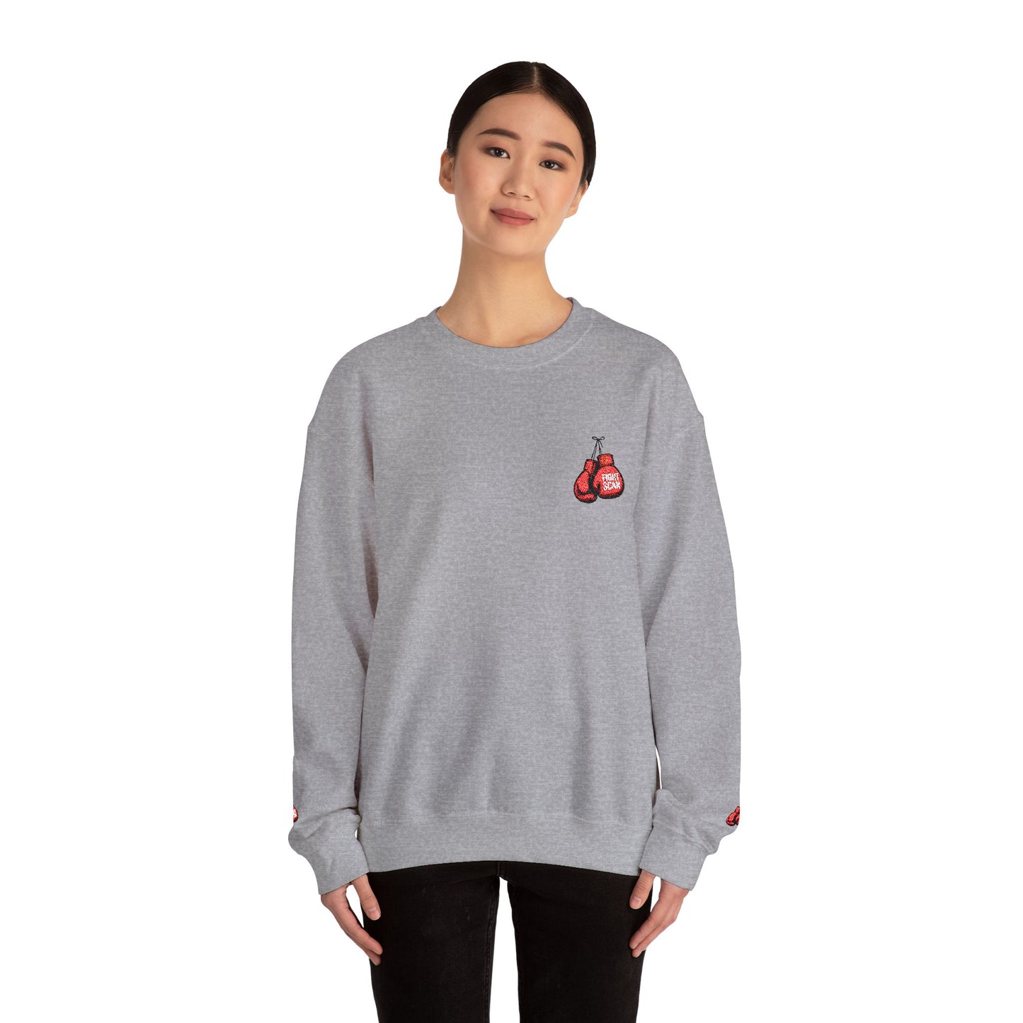 Fight Scan Ai Unisex Heavy Blend™ Crewneck Sweatshirt