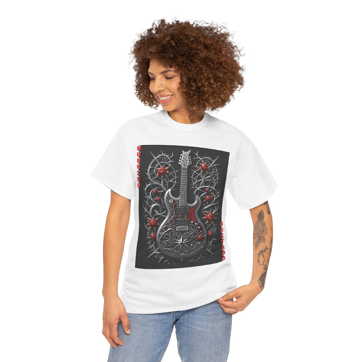 Thorn Guitars Unisex Heavy Cotton Tee by Burning Guitars