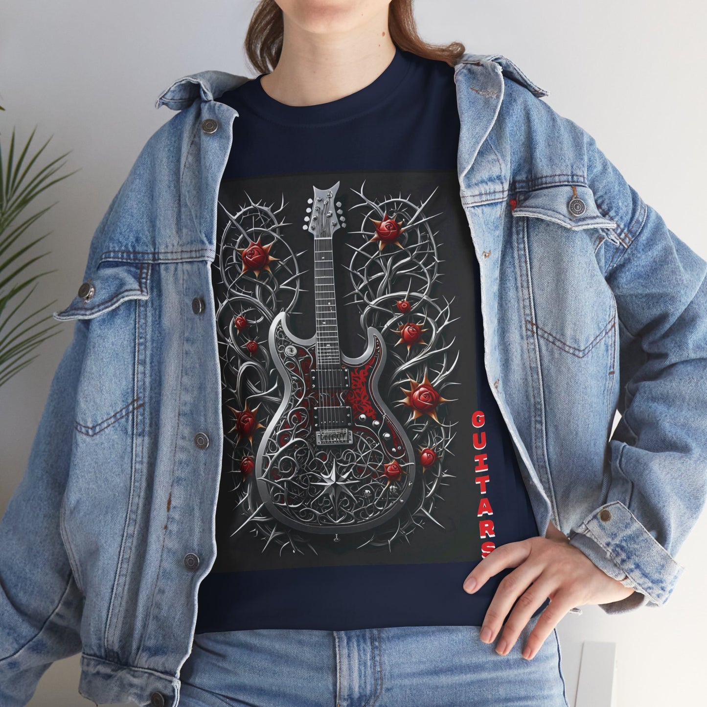 Thorn Guitars Unisex Heavy Cotton Tee by Burning Guitars