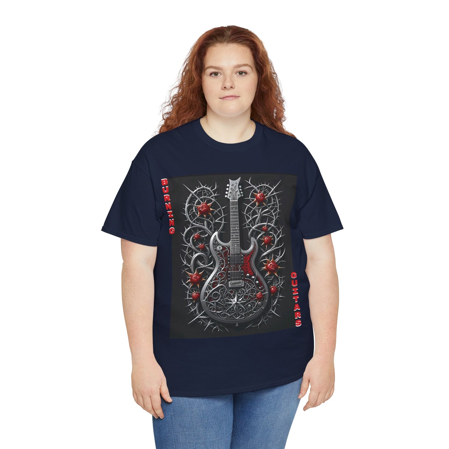 Thorn Guitars Unisex Heavy Cotton Tee by Burning Guitars