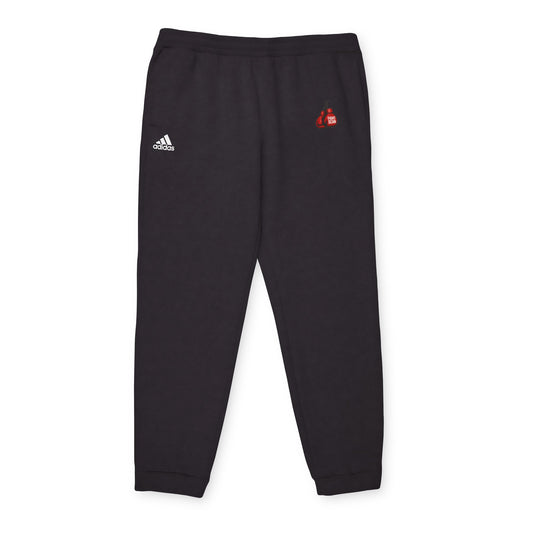 Official Adidas Fight Scan Ai Unisex Fleece Joggers Designed by Smiley Jonez-Burning Guitars