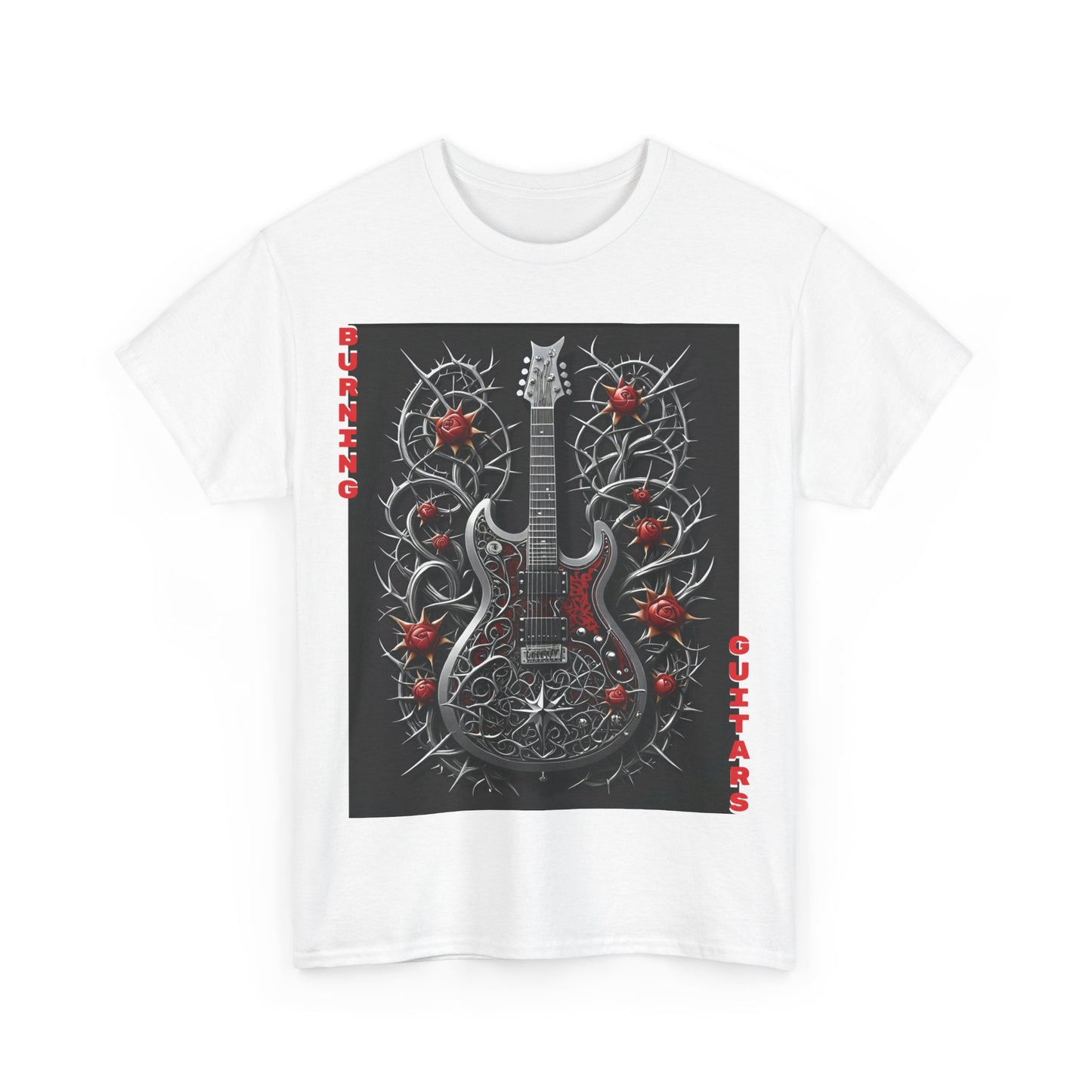 Thorn Guitars Unisex Heavy Cotton Tee by Burning Guitars