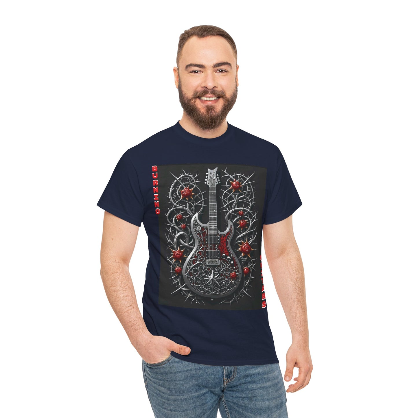 Thorn Guitars Unisex Heavy Cotton Tee by Burning Guitars