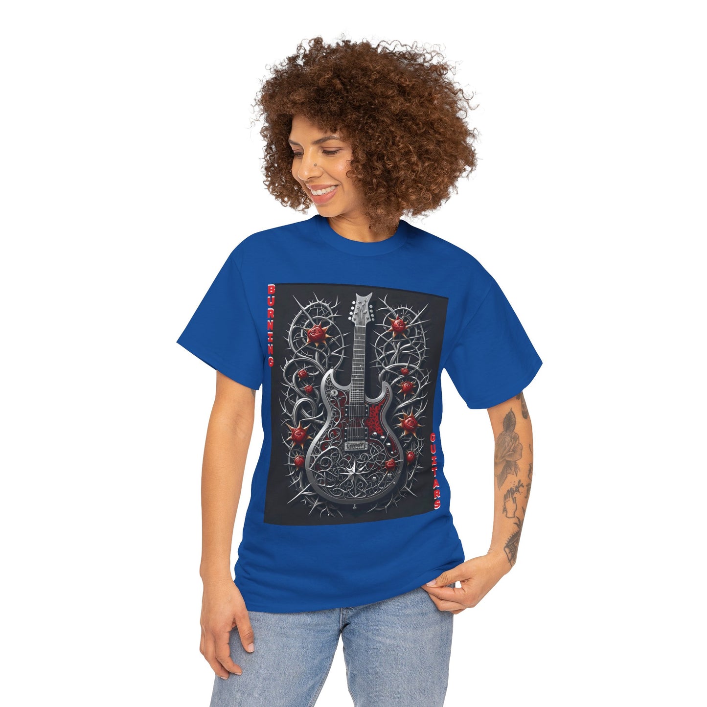 Thorn Guitars Unisex Heavy Cotton Tee by Burning Guitars