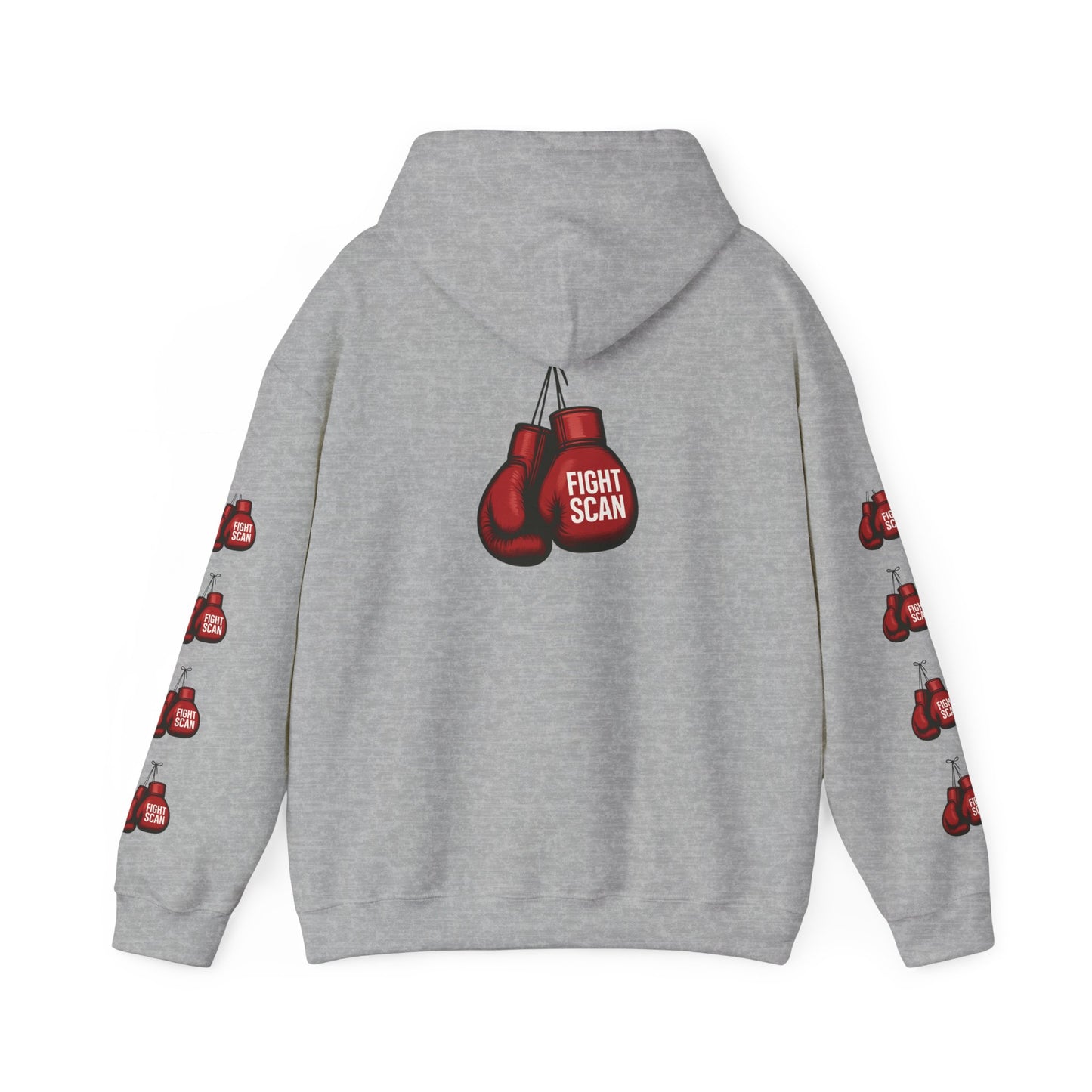 Fight Scan Ai Heavy Hoodie Designed by Smiley Jonez for Freeway Ricky Ross and Damom YLF