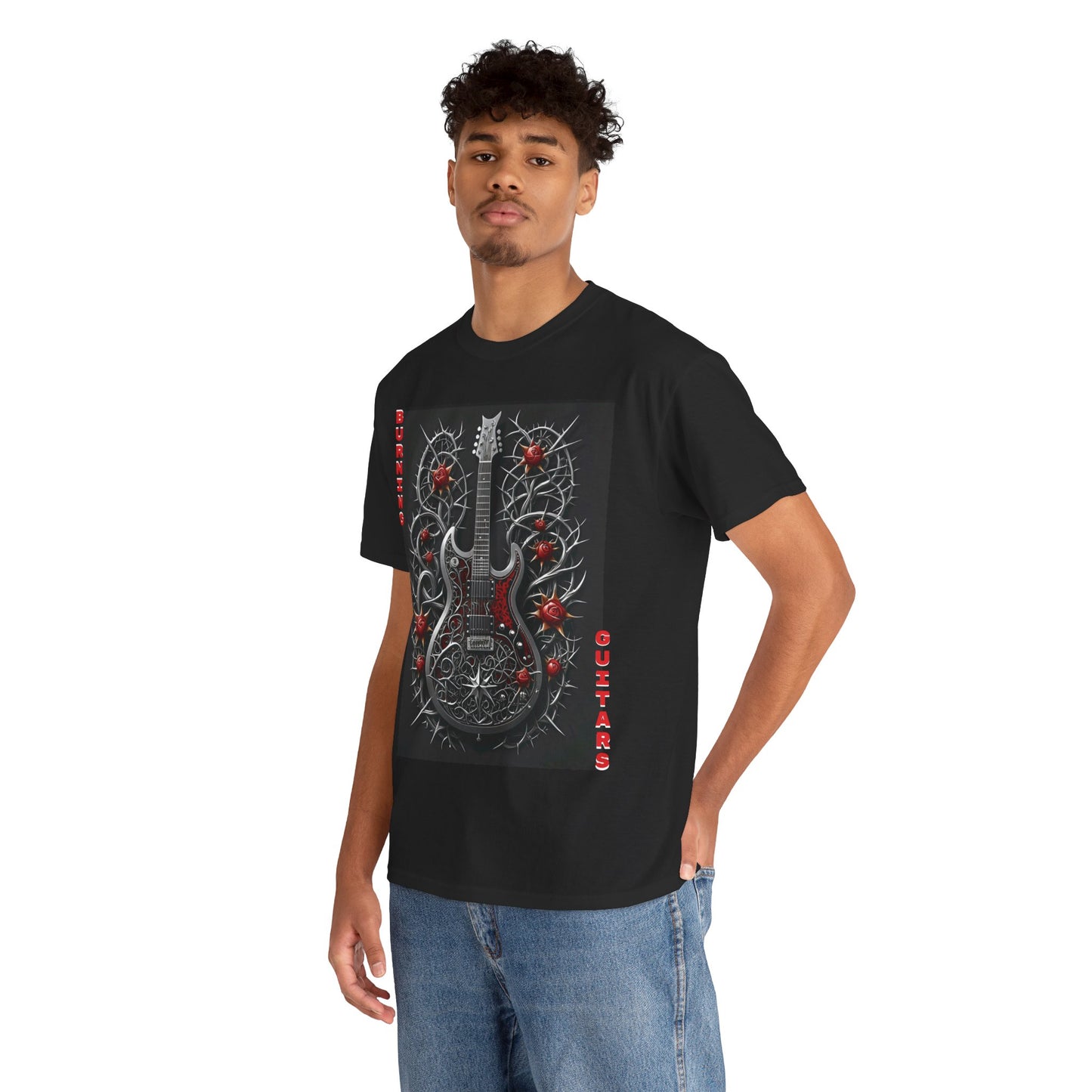 Thorn Guitars Unisex Heavy Cotton Tee by Burning Guitars