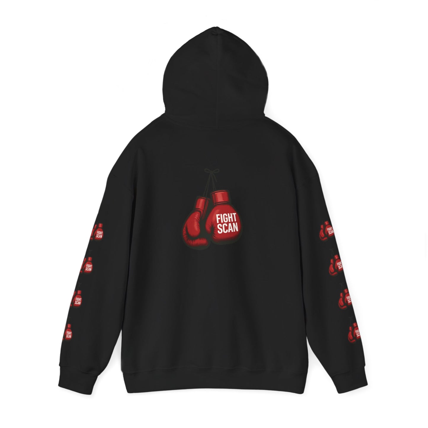 Fight Scan Ai Heavy Hoodie Designed by Smiley Jonez for Freeway Ricky Ross and Damom YLF