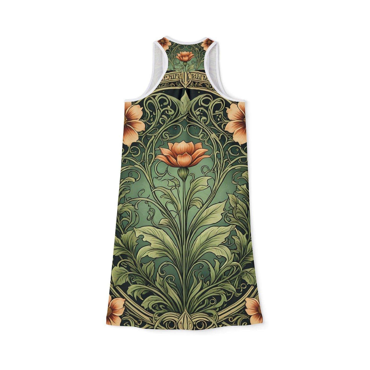 BG Flower Women's Racerback Dress by Burning Guitars