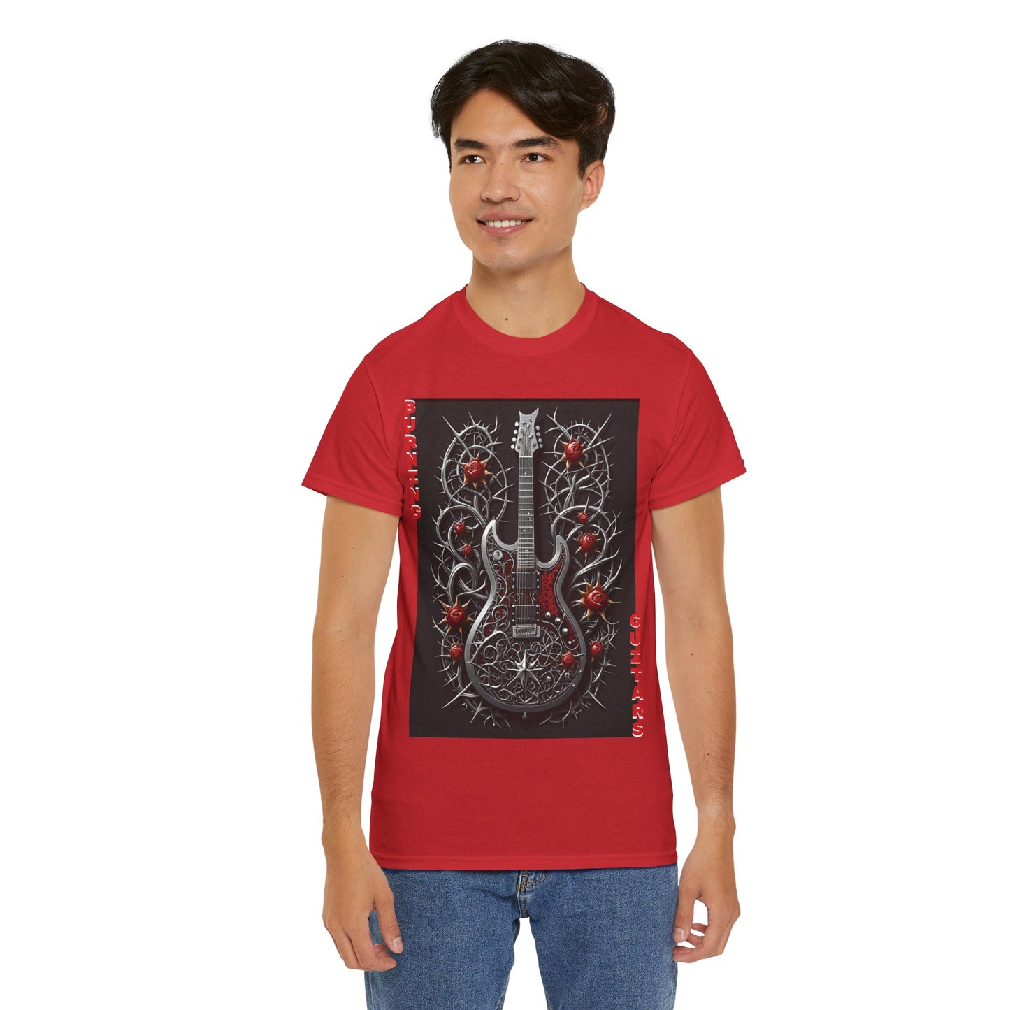 Thorn Guitars Unisex Heavy Cotton Tee by Burning Guitars