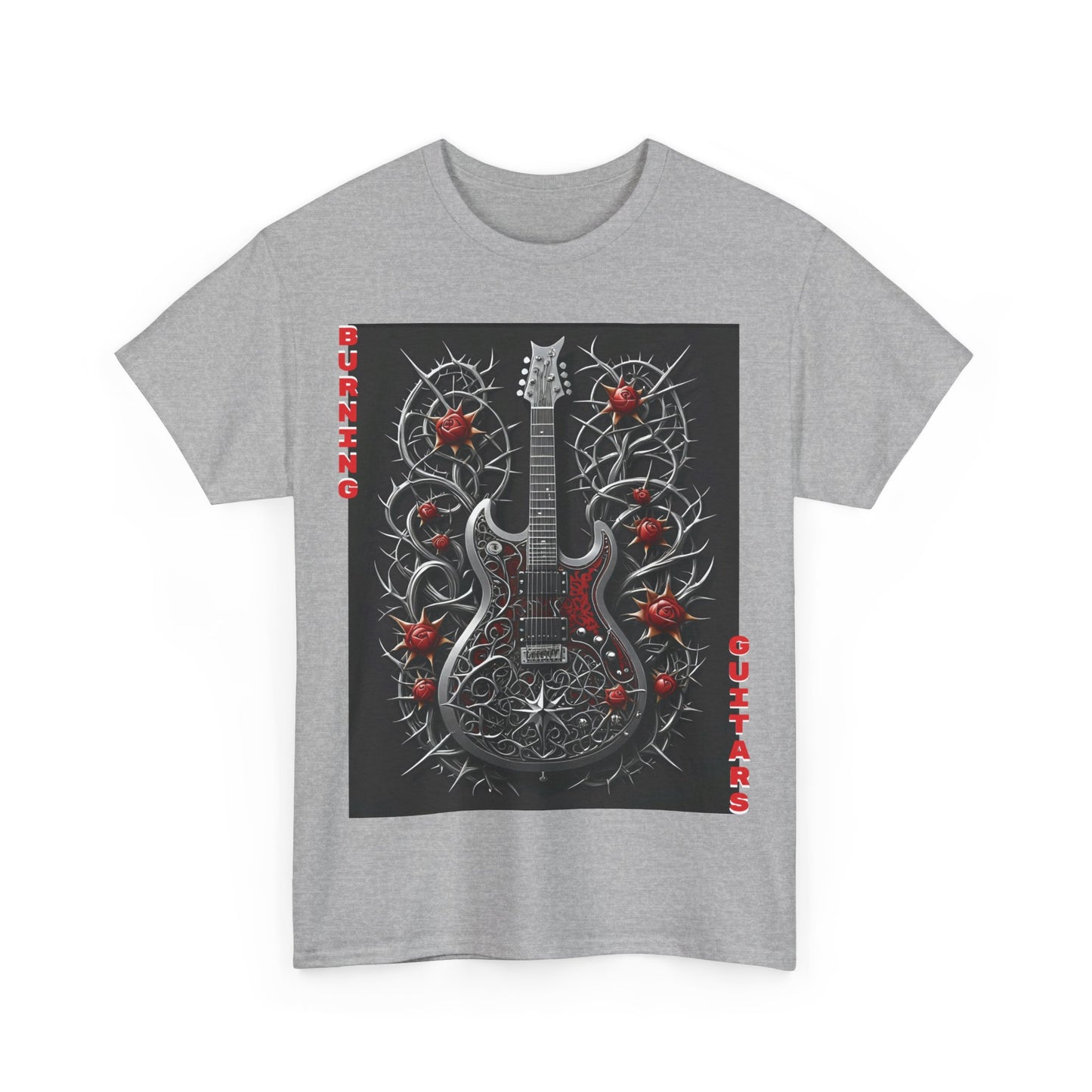 Thorn Guitars Unisex Heavy Cotton Tee by Burning Guitars