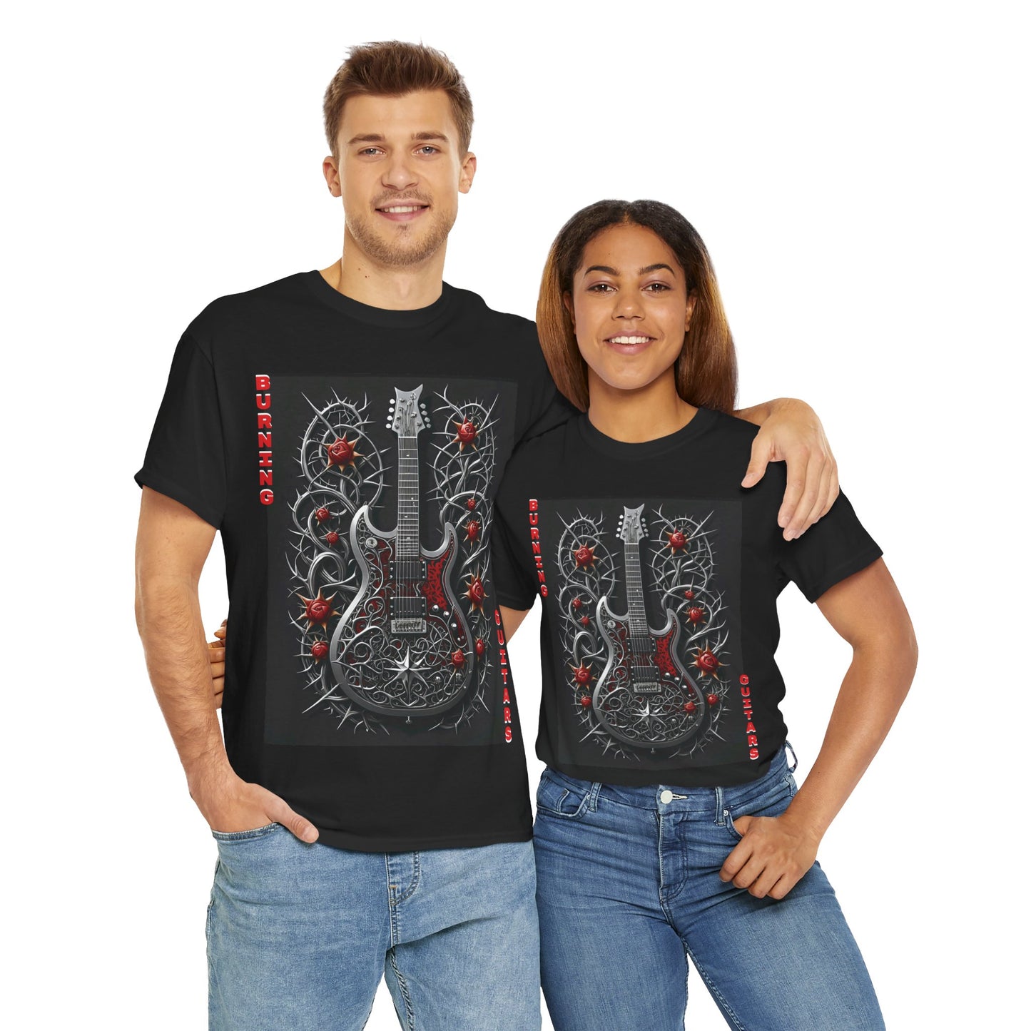 Thorn Guitars Unisex Heavy Cotton Tee by Burning Guitars