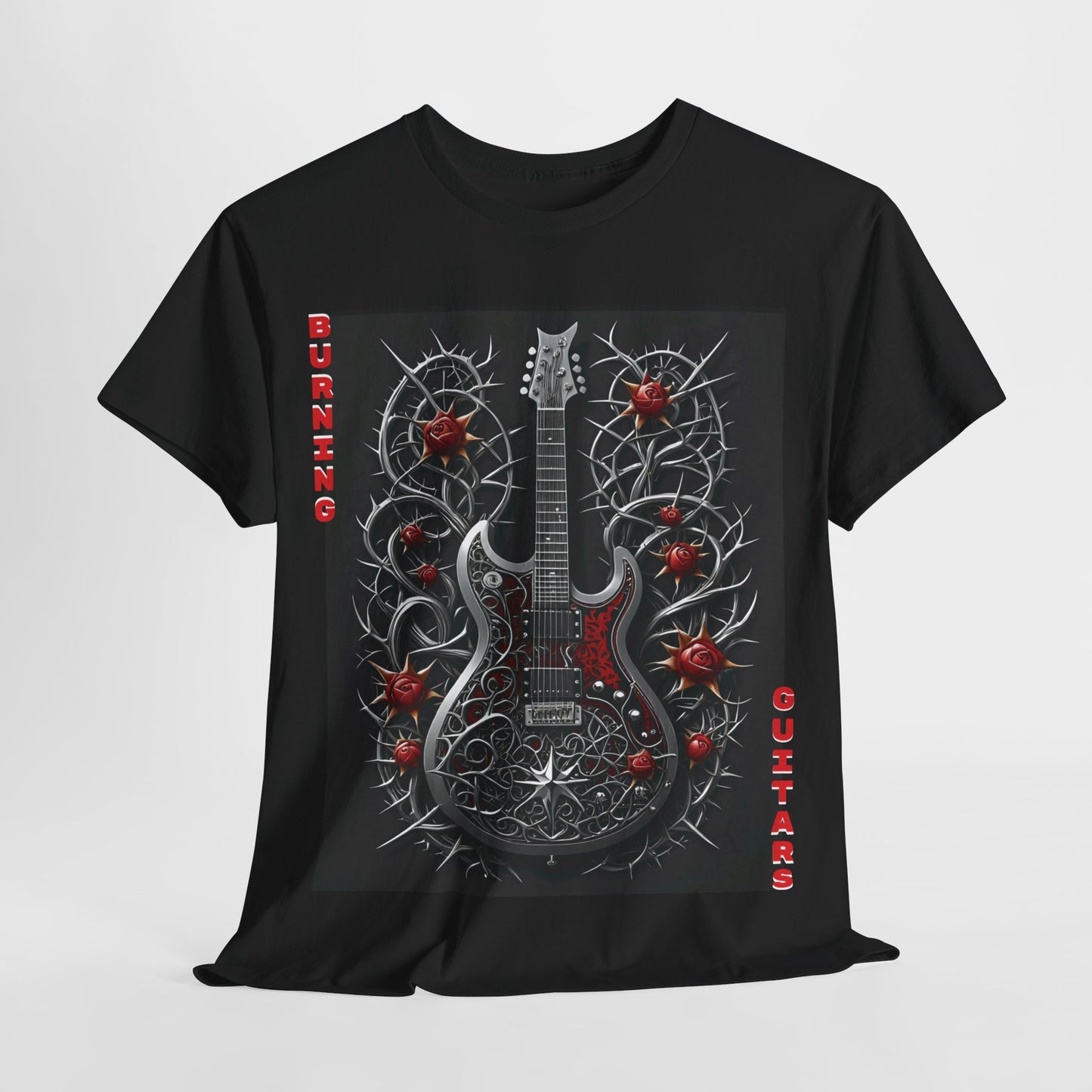 Thorn Guitars Unisex Heavy Cotton Tee by Burning Guitars