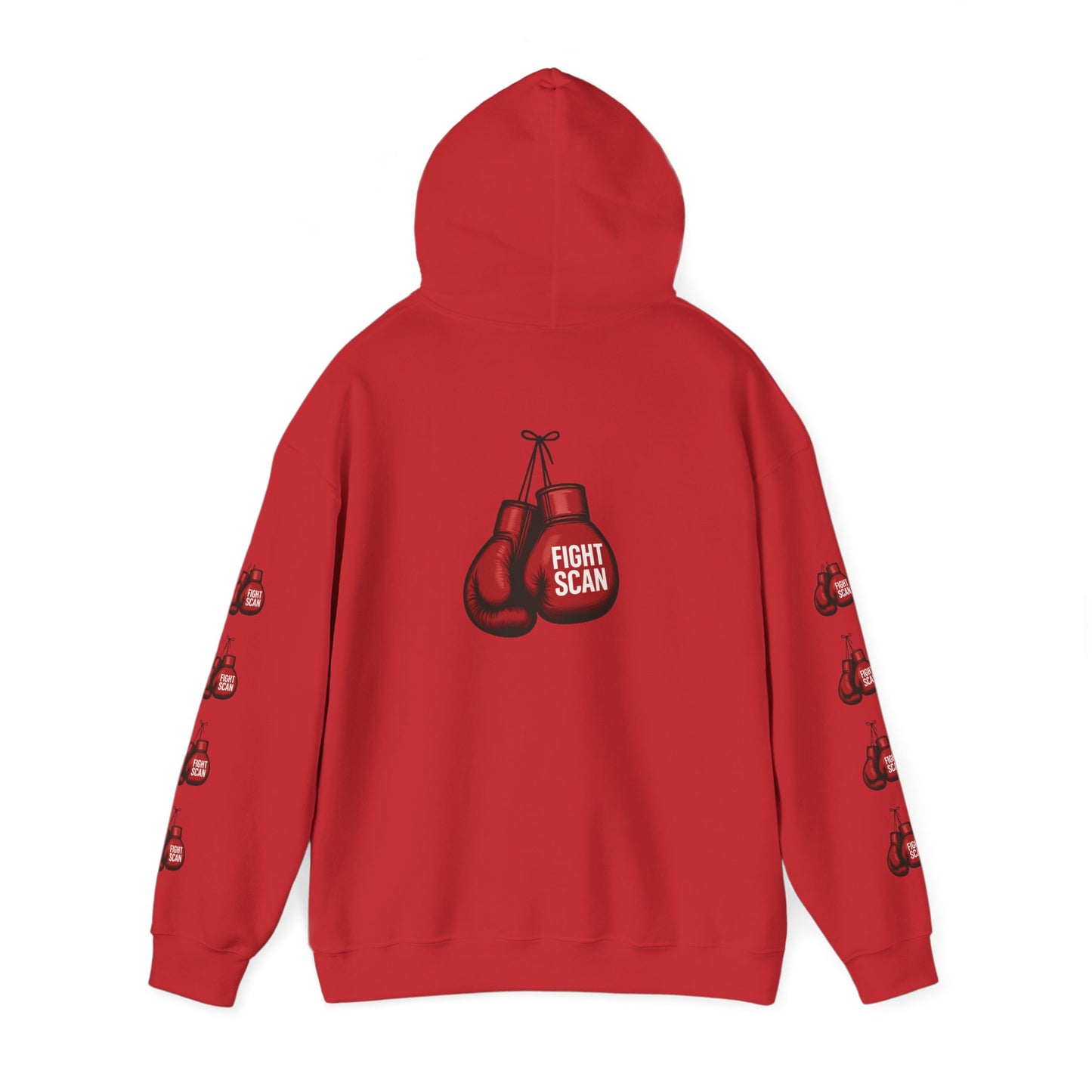 Fight Scan Ai Heavy Hoodie Designed by Smiley Jonez for Freeway Ricky Ross and Damom YLF