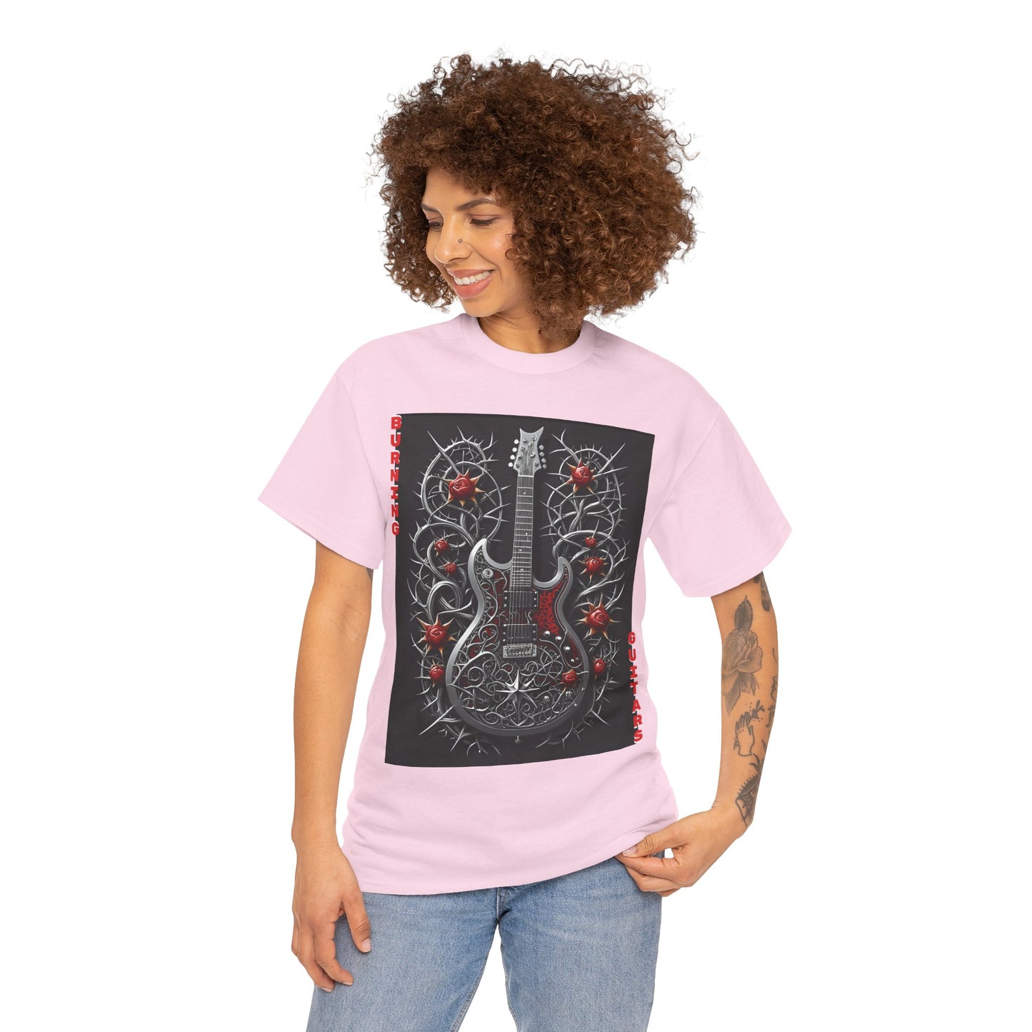 Thorn Guitars Unisex Heavy Cotton Tee by Burning Guitars