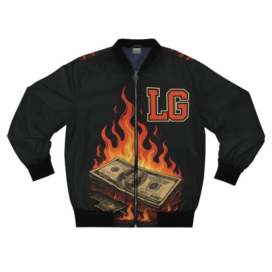 Luxy Gang Atlantic City Men's Bomber Jacket (AOP)
