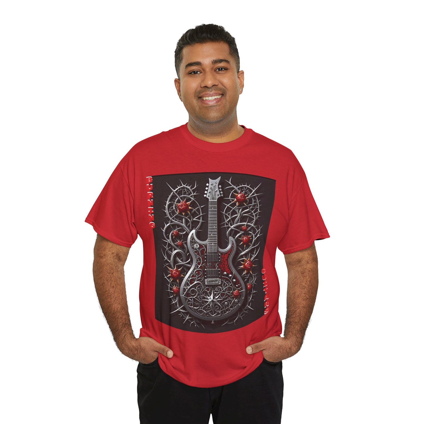 Thorn Guitars Unisex Heavy Cotton Tee by Burning Guitars