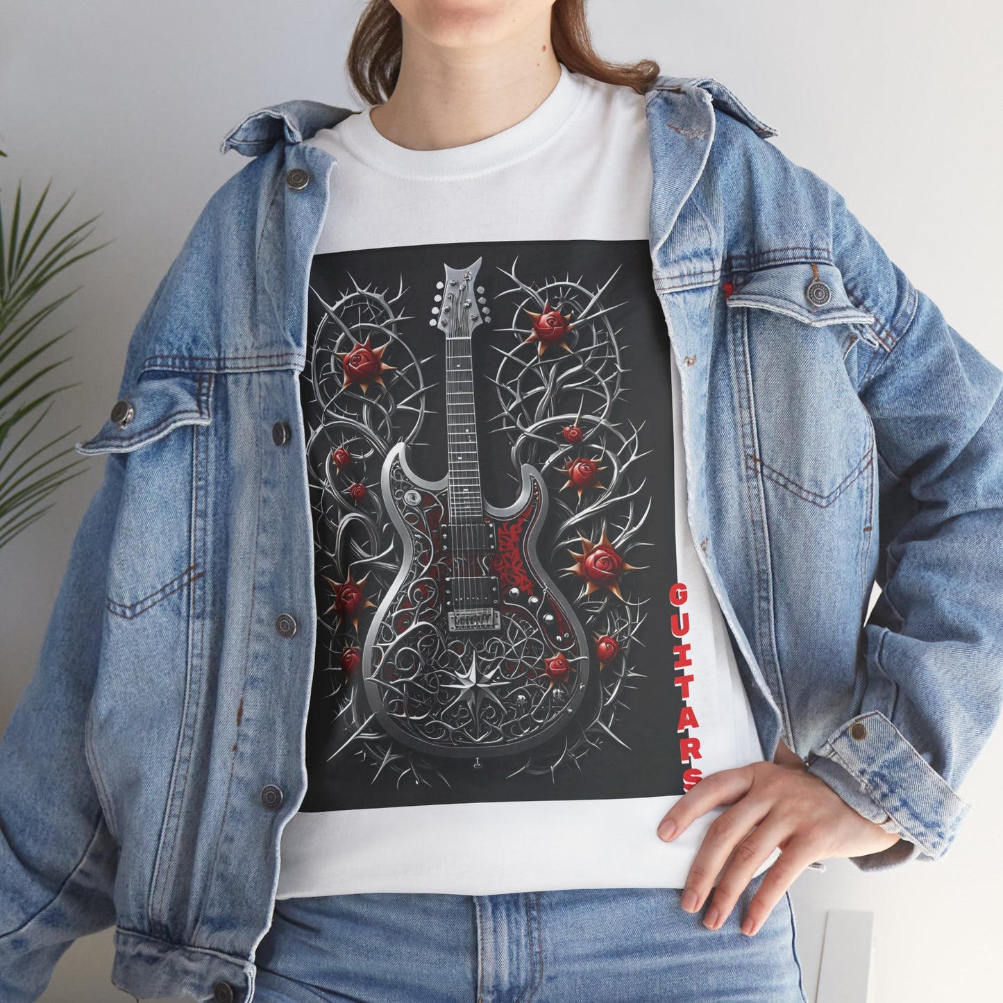 Thorn Guitars Unisex Heavy Cotton Tee by Burning Guitars