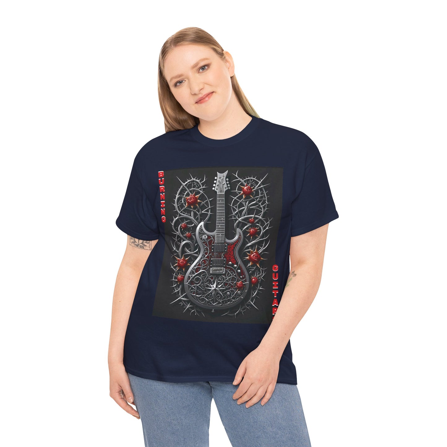 Thorn Guitars Unisex Heavy Cotton Tee by Burning Guitars