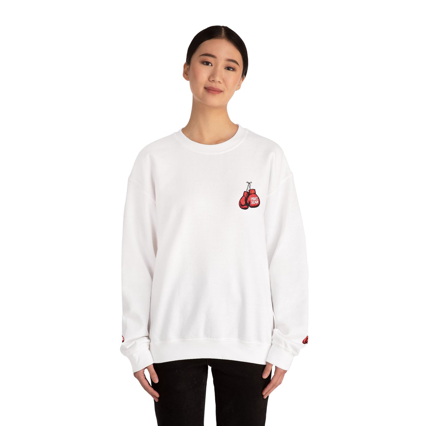 Fight Scan Ai Unisex Heavy Blend™ Crewneck Sweatshirt