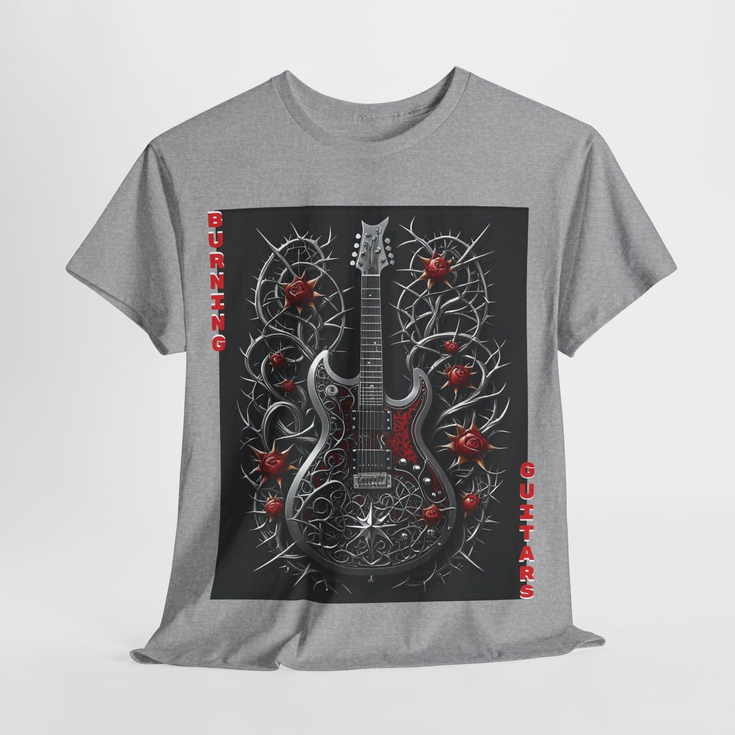 Thorn Guitars Unisex Heavy Cotton Tee by Burning Guitars