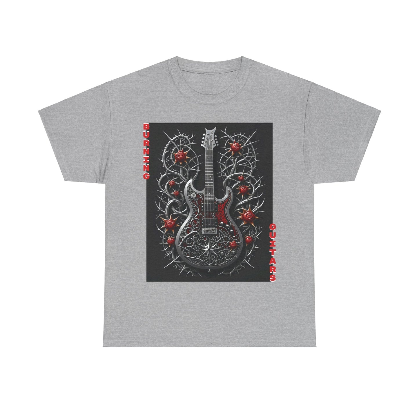 Thorn Guitars Unisex Heavy Cotton Tee by Burning Guitars