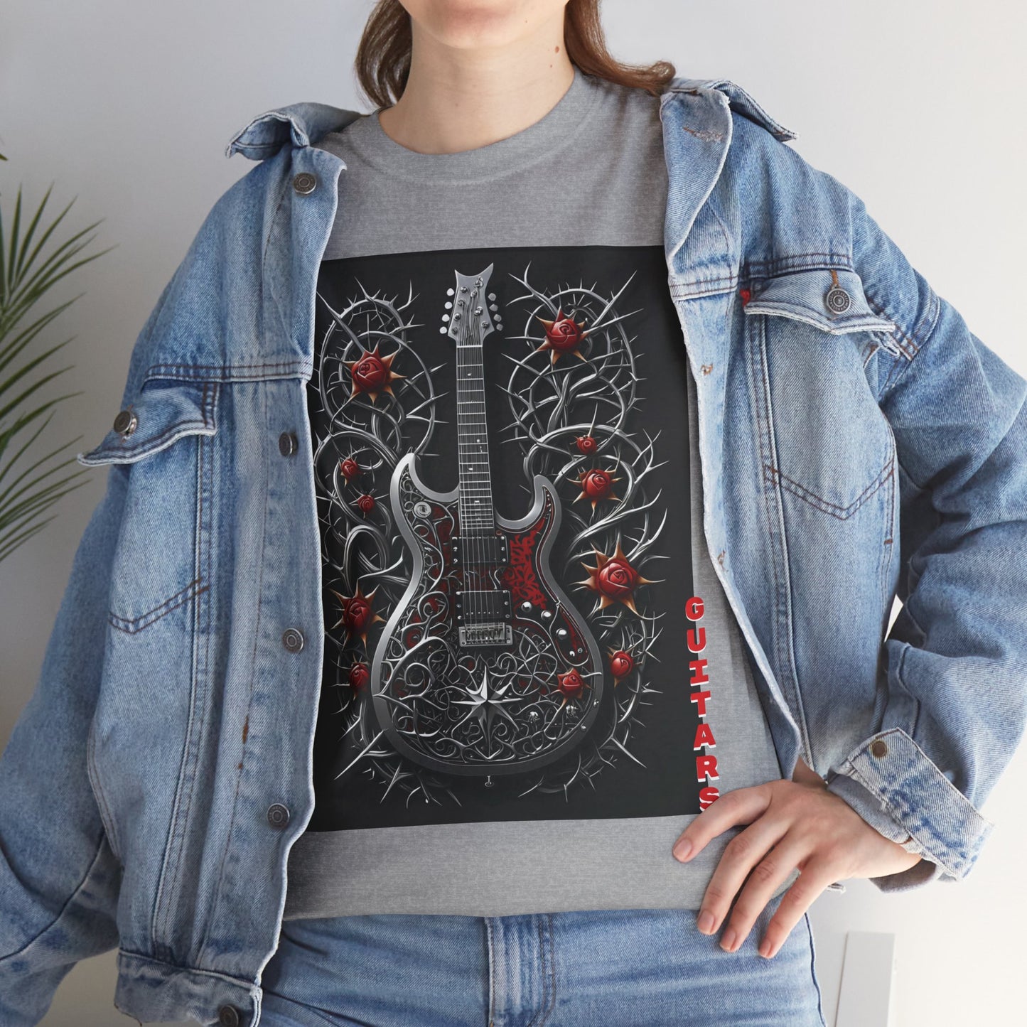 Thorn Guitars Unisex Heavy Cotton Tee by Burning Guitars